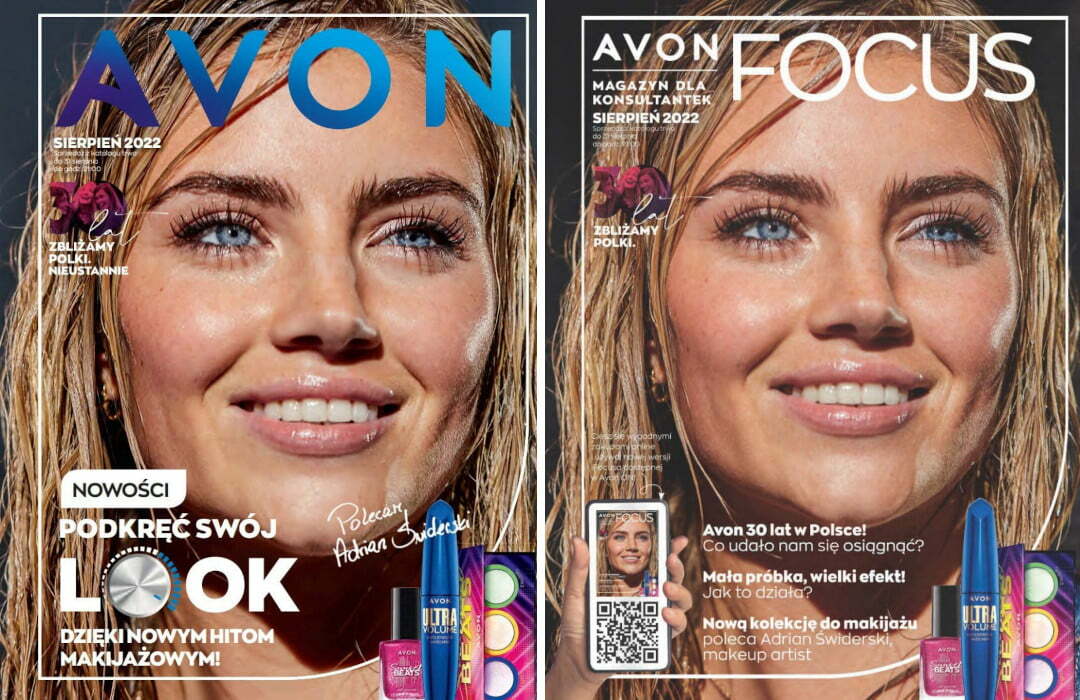 Avon Katalog i Magazyn Focus sierpień 2022